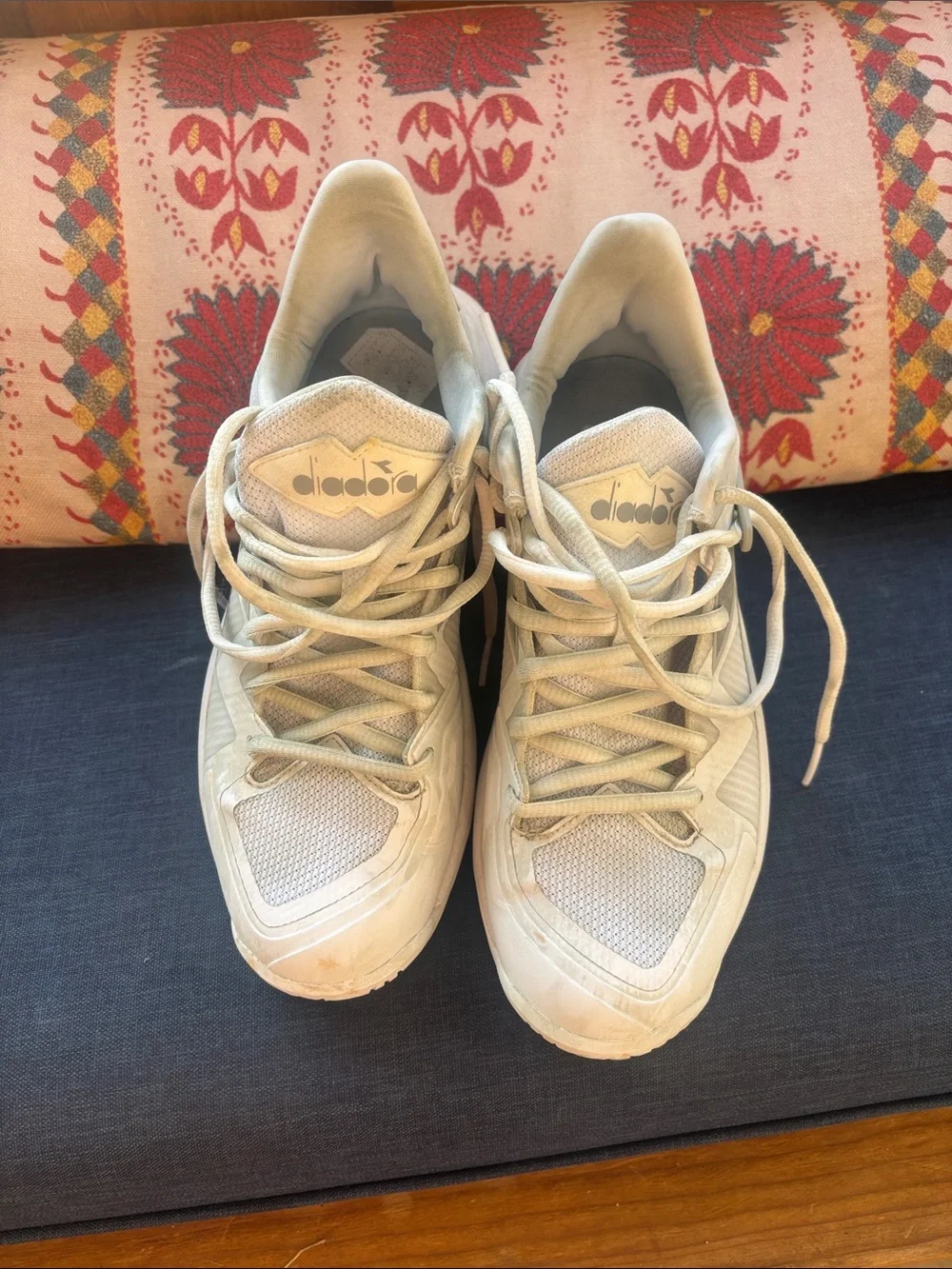 Diadora tennis  Light Gray Athletic Sneakers